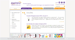 Desktop Screenshot of egalitere.com